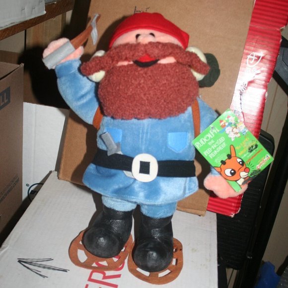 Yukon Cornelius Rudolph the Red Nosed Reindeer Large 12" Plush Series 2 - 1999 - Picture 1 of 2